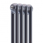Стальной трубчатый радиатор RIFAR TUBOG 2180 TI нижнее подкл. (цвет Титан)